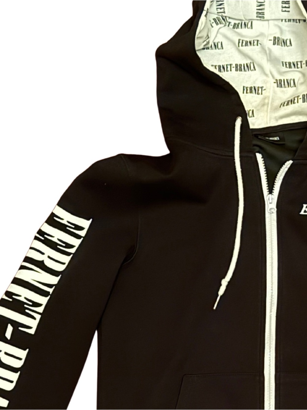 Fernet-Branca Milano Full-Zip Hoodie - Size Large - Excellent Condition